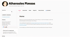 Desktop Screenshot of plessas.info